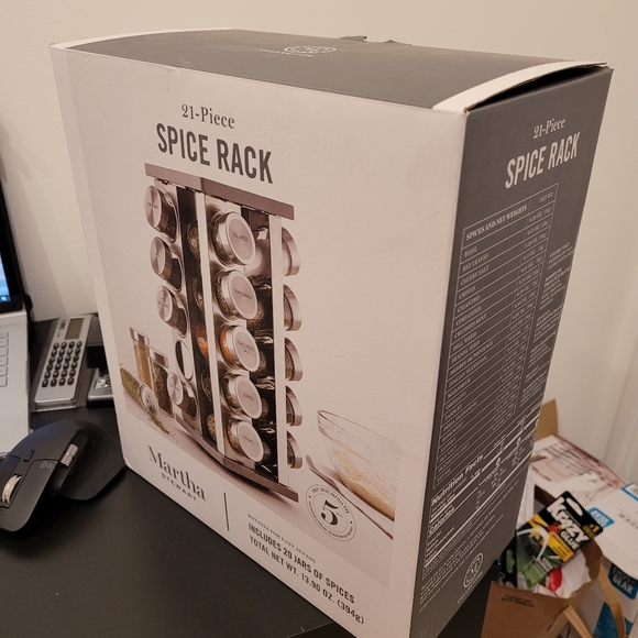 Martha Stewart spice rack 21piece - Picture 4 of 4